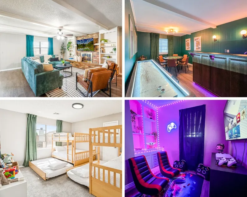 10 bds|Near Rose Dist|Poker+Game Rm–The Full House - Image 1