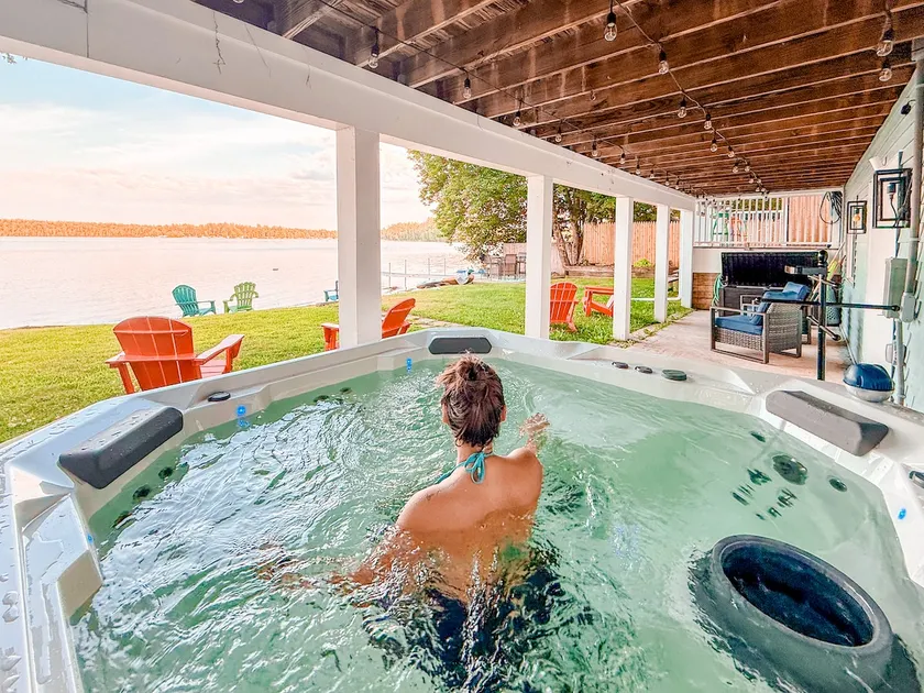 Lakefront Retreat w/ Hot Tub & Stunning Views - Image 1