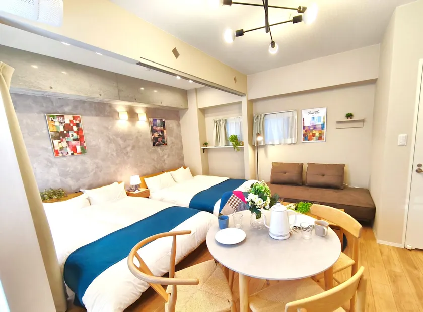 3 min walk from Kataharamachi Station/Accommodates up to 5 people/Entire home/Stylish room/Convenient location/Many restaurants and shops nearby - Image 1