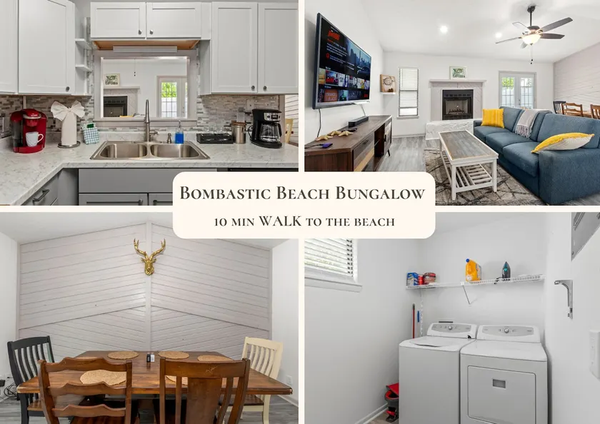 Bombastic Beach Bungalow, 10 Min WALK to the Beach - Image 1