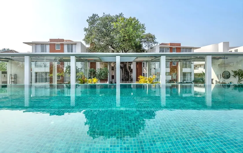 Modern Tropical 2BHK | Near Beach | Pool & Garden - Image 1