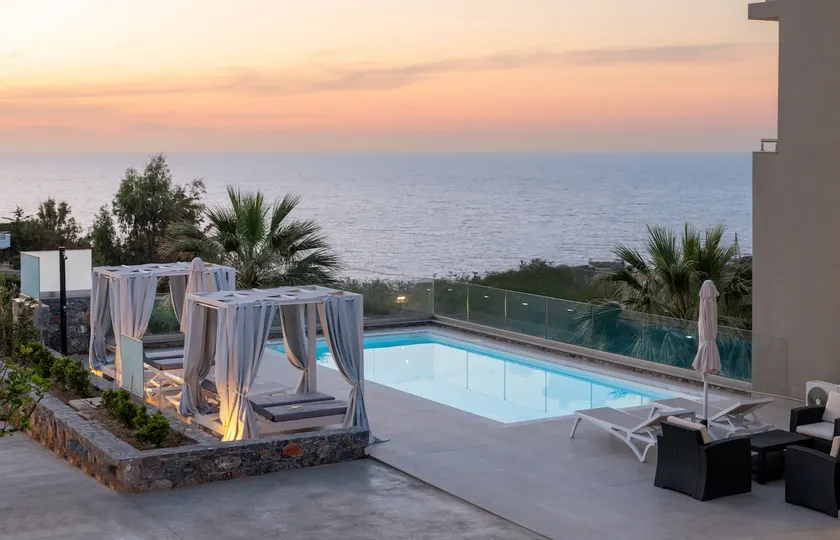 Villa La mer de Crete - private pool & sew view - Image 1