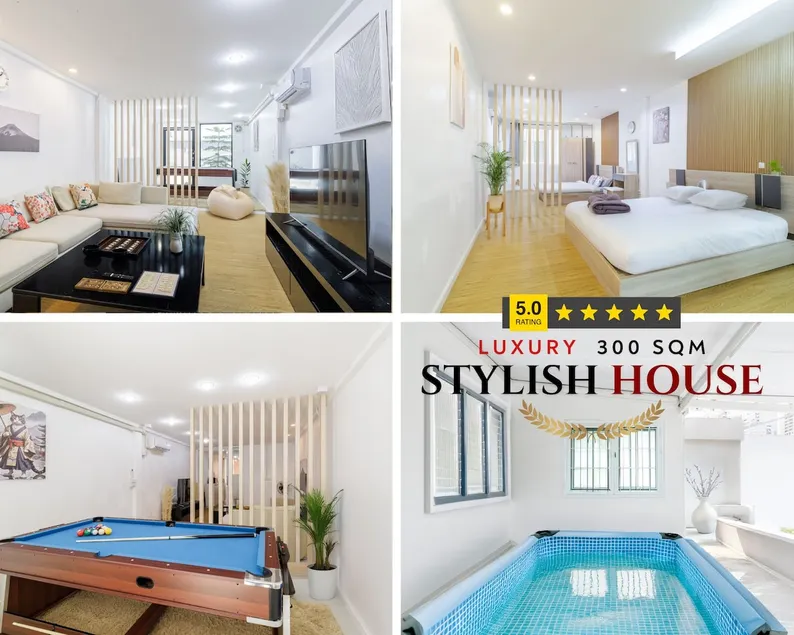 4BR House w/ Pool & Pool Table | Prime Sukhumvit - Image 1