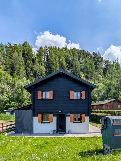 Mountain retreat, green chalet, views & garden - Image 1