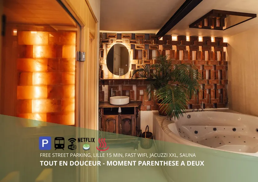 La Douce -Sauna Jacuzzi Lille by Moment Parenthesis - Image 1