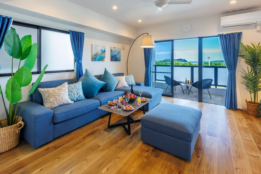 Rated5.00 | Ocean View | Family | Sleeps 7 | Onna - Image 1