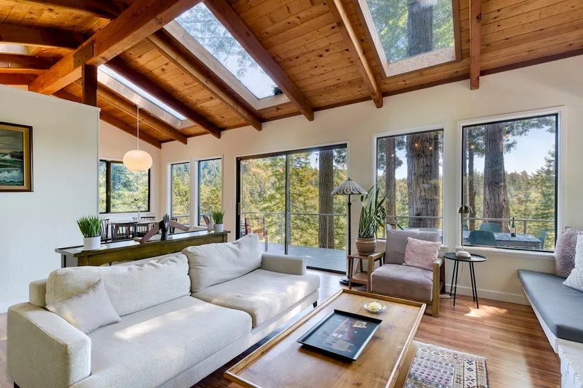 Canyon & Ocean View Cabin in the Redwoods - Image 1