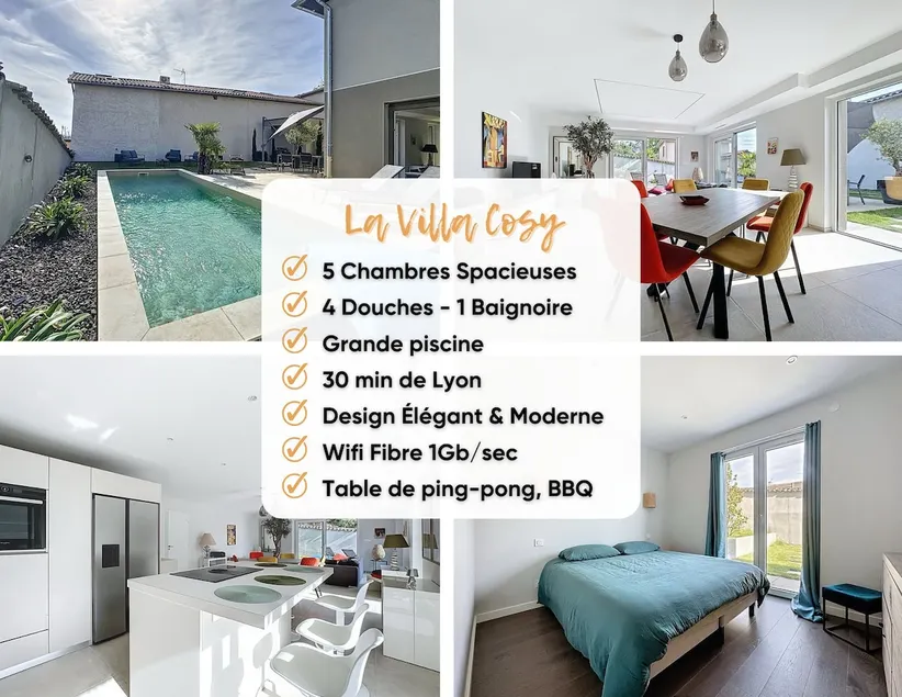 Cozy Villa - 5 Bedrooms 4 Bathrooms Pool - Image 1