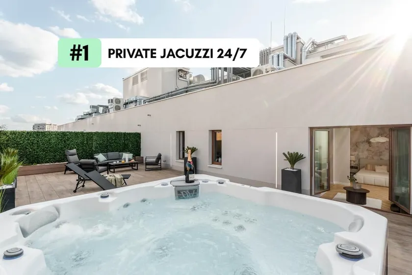 Brand New! Private Jacuzzi - Terrace - Parking - Image 1
