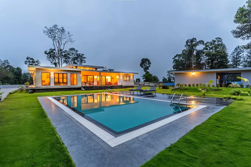 4BR |PvtPool+Lawn|StayVista| Serenova @Karnataka - Image 1