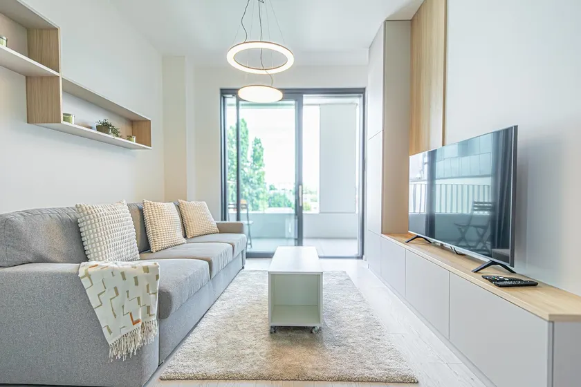 8-Min to Airport 1BR & 1LR Flat - Image 1