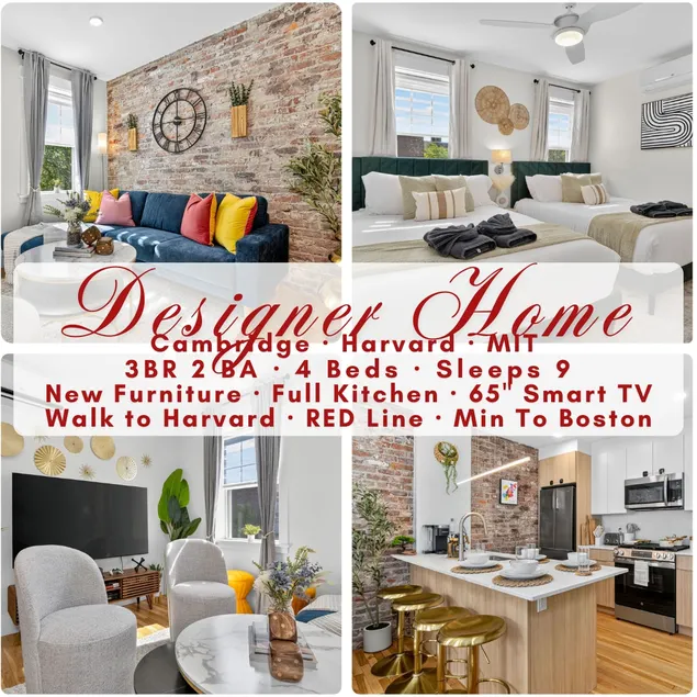 New!8 minWalk to Harvard/MIT cozy designer retreat - Image 1