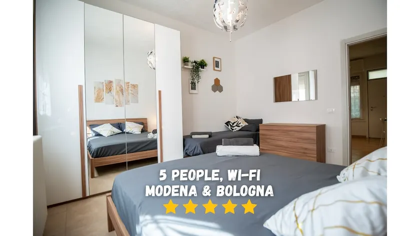 Elegante tra Modena e Bologna, 5 posti, wi-fi - Image 1
