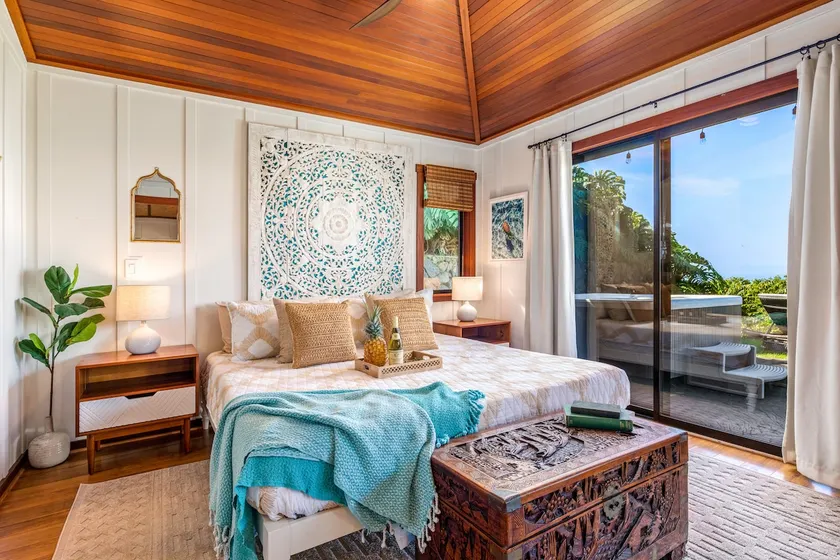 Holualoa Sanctuary Hot Tub, Ocean Views, A/C 12 Min to Beach - Image 1