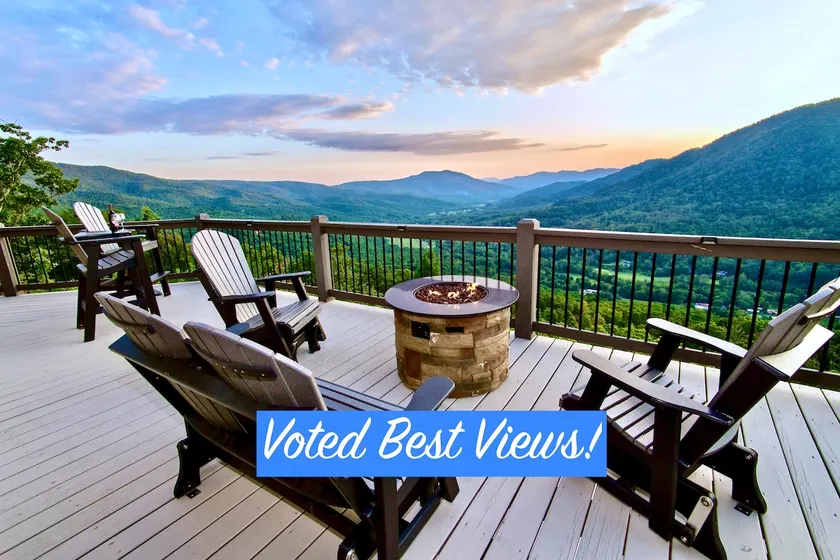 Voted ”BEST VIEWS!” Private 6 Acres - 3 Story Home - Image 1