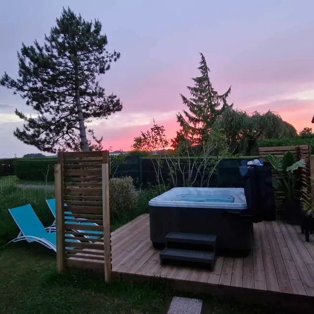 Private Jacuzzi Chalet – Wellness Stay Vosges - Image 1