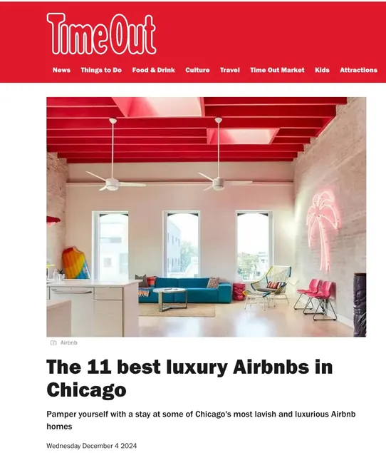 ALOHA Tropical Penthouse in Wicker Park Sleeps 14 - Image 1