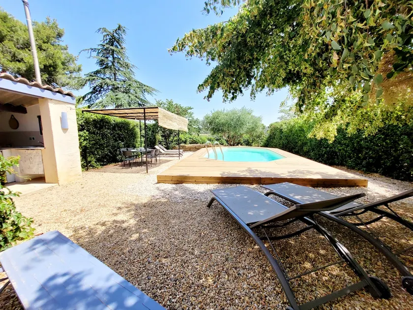 Casa de piedra tranquila con piscina privada en hamlet du minervois - Image 1