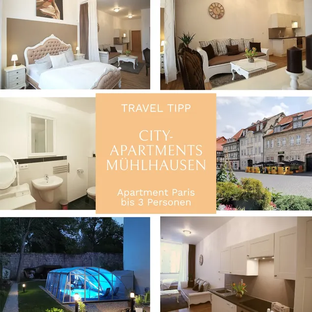 Vacation apartment/apartment for 6 guests with 75m² in Mühlhausen/Thuringia (68428) - Image 1