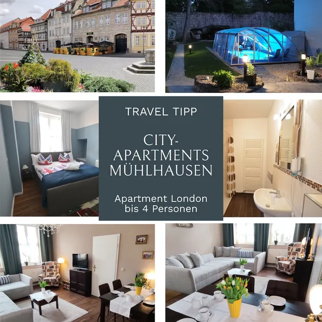 Apartment London Garten & Pool als Extra möglich barrierefrei - Image 1