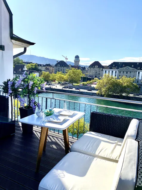 Central Old Town with Rare Terrace & River Views - Image 1