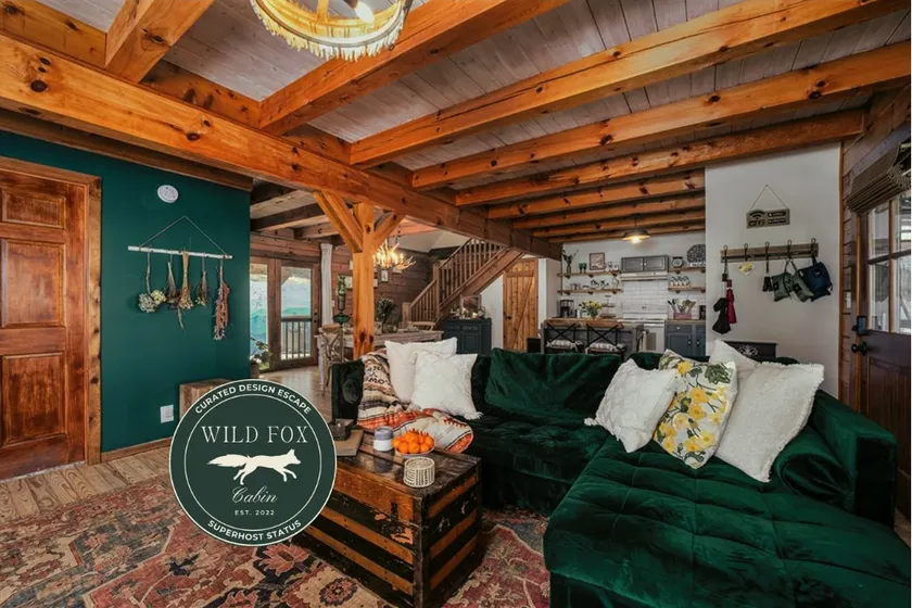 Wild Fox Cabin | Cozy Nature Retreat Near AVL - Image 1