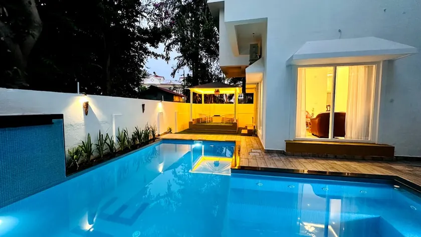 Love Chimes 💕 Villa Goa -WiFi Cabana Jaccuzi Pool - Image 1