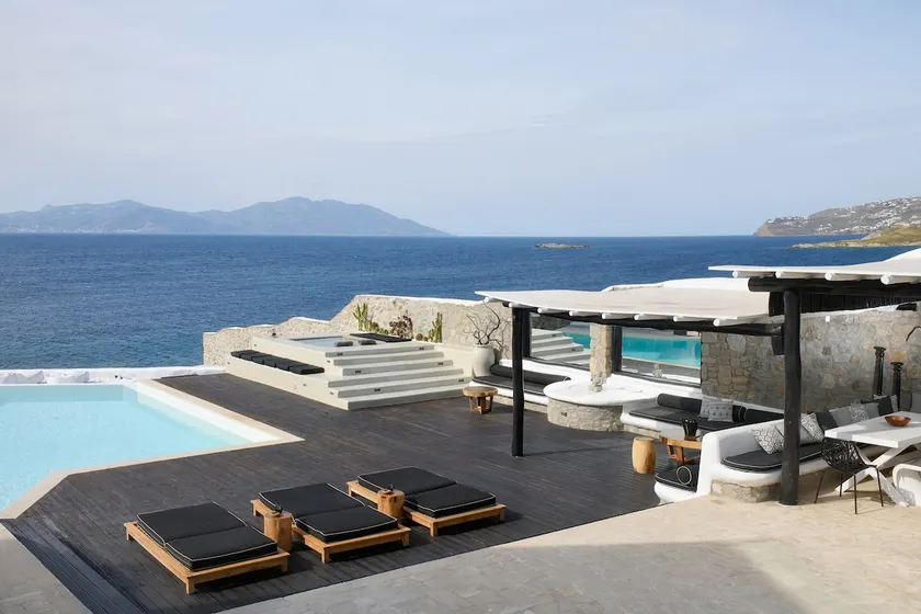 Villa Sea Front pool-hot tub by Calypso Sunset Villas - Image 1