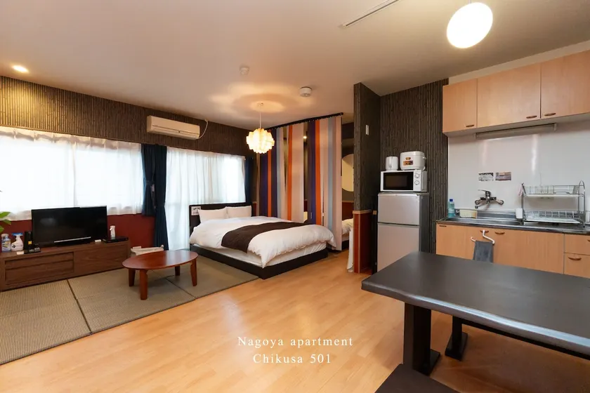 On Sale! 2 double beds, 2 futons/up to 6 people/5-minute walk to Don Quixote - Image 1