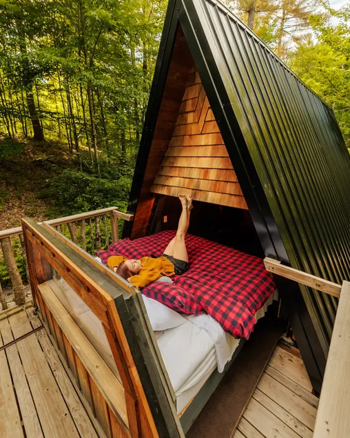 The A Frame at Evergreen Cabins - Image 1