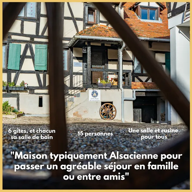 Le Vieux Pressoir - 6 cottages - 8 bedrooms - max 15 people. - Image 1