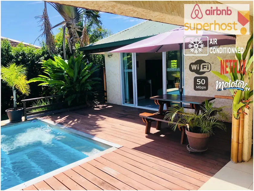 Moorea – Air-conditioned studio with pool - Image 1