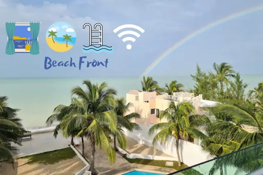 Beachfront apartment with the best view and pool ⭐️ - Image 1