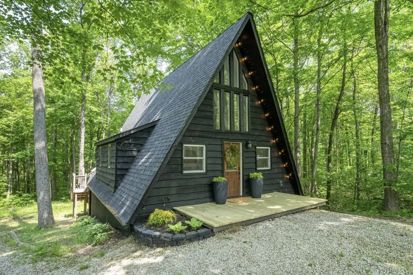 Walker Getaway | A-Frame•Hot Tub•Decks•Lake•Hiking - Image 1