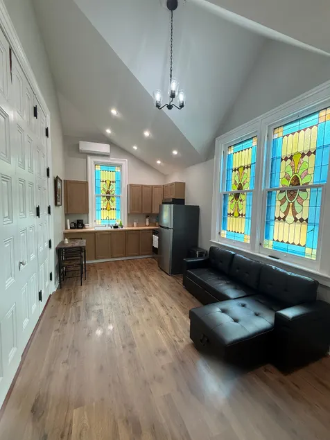 Restored Church 1BR w/ Full Kitchen | Near Trails - Image 1