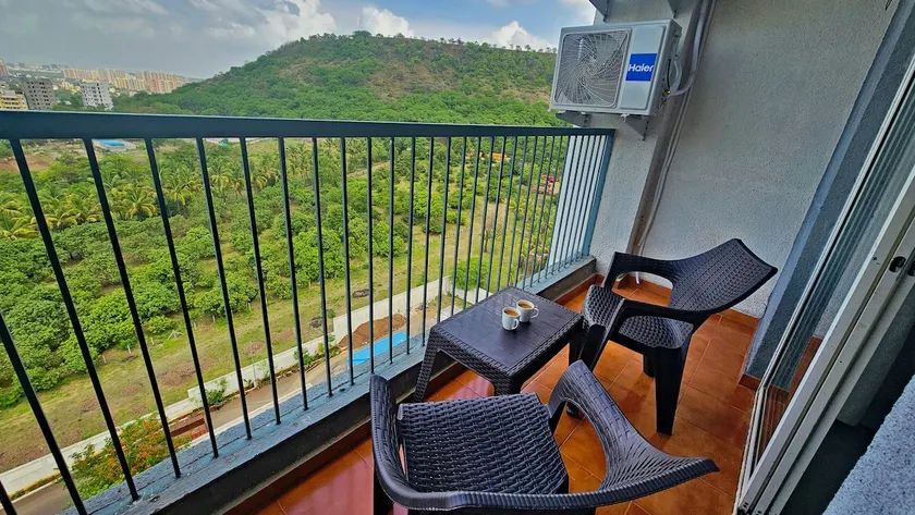 Sunrise+Hill View, Pool, 2AC 2BHK, Gym | Hinjewadi - Image 1