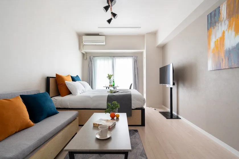 Cosmo Hatagaya, 5-minute walk from Hatagaya station, apartment with double bed and sofa bed f01 - Image 1