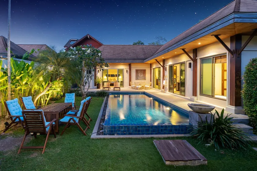 Yunhai Dream 3-bedroom private garden pool villa next to Nai Harn Beach. Walking distance to restaurants, cafes, supermarkets - Image 1