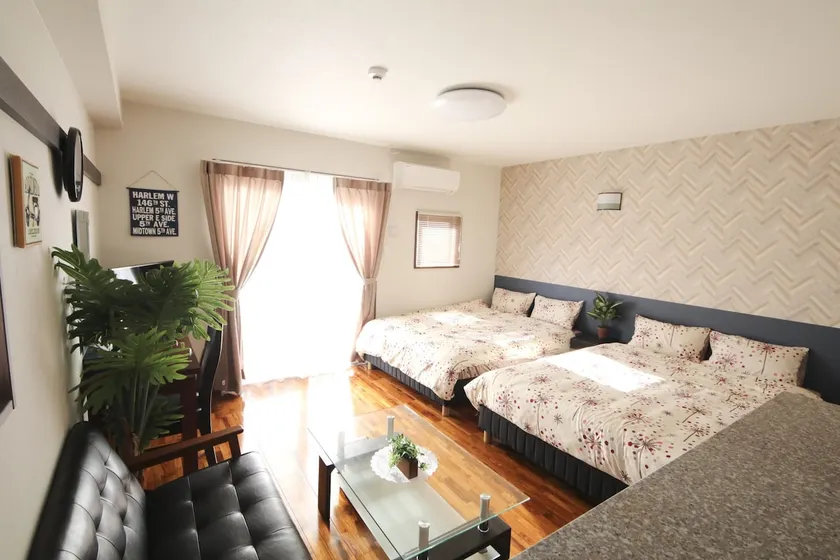 Nobuyuki's Apartment 2, Apartment 135 with 2 double beds - Image 1