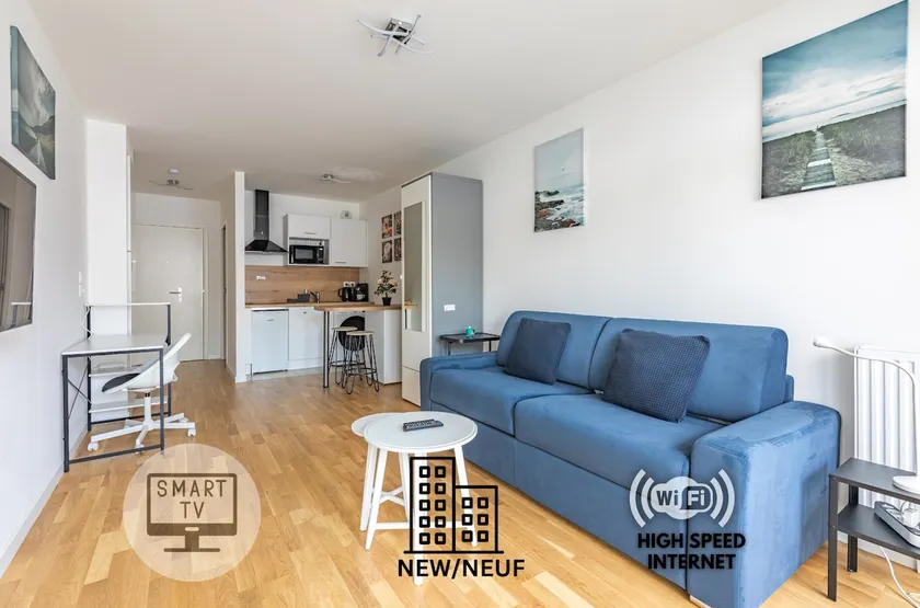 Modern and equipped studio near Paris - Image 1