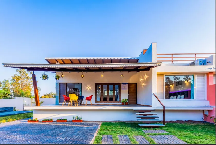 2BR Pool Villa near Sula Vineyards | Pet-Friendly - Image 1