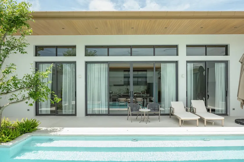 900m to the beach, 10min to Smilan Pier, 15min to the airport, Mouana Makai brand new 4 bedroom pool garden villa - Image 1