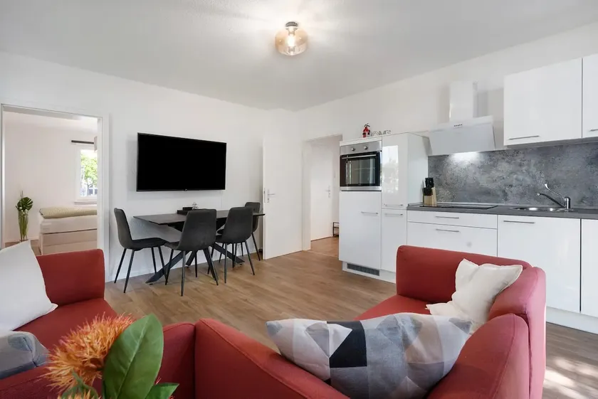 Modern living with garden - Image 1