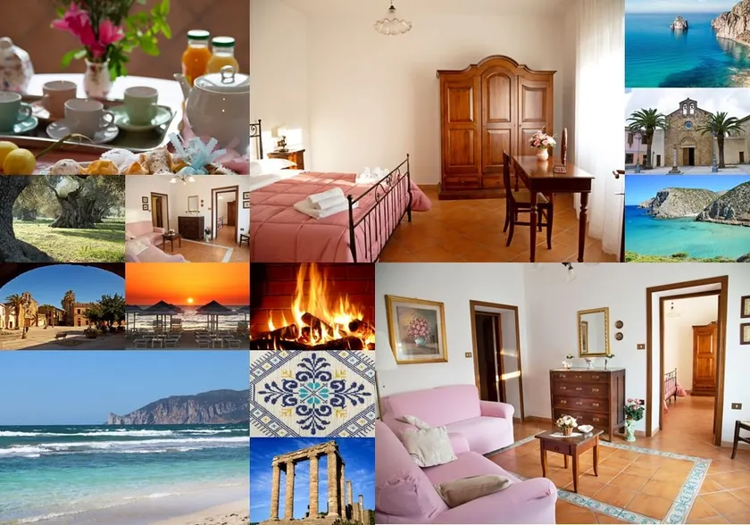 At home in Sardinia: ”Il Rombo Fiorito” - Image 1