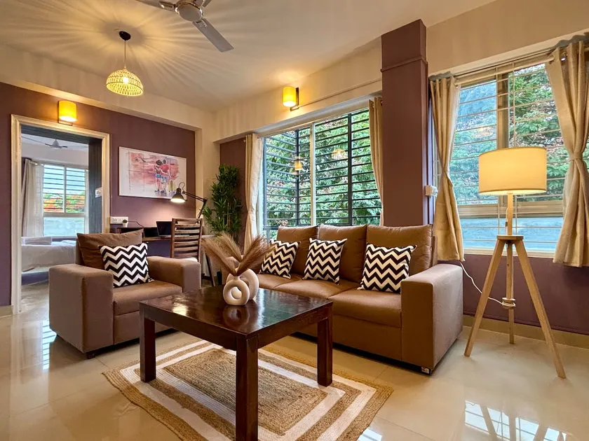 Cozy 2 BHK With Balcony By CozyCave | BDA C1 - Image 1