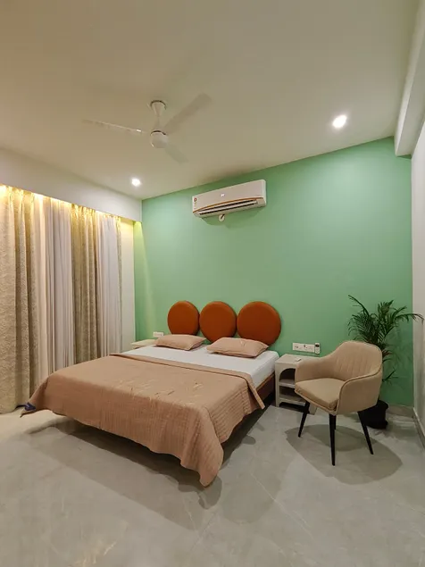 Sunset n Sage 1BHK with PVT Balcony & Kitchen - Image 1
