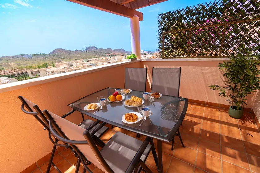 Large terrace, beautiful ocean view, pool. - Image 1