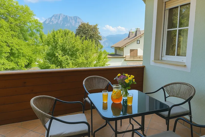 Residential oasis with a view of Lake Traunsee - Image 1