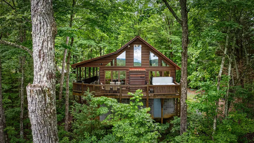 MTN Views! Private Cabin | Hot Tub, Fireplace - Image 1