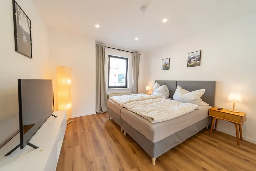 Modern apartment with castle & Rhine views for 2 - Image 1